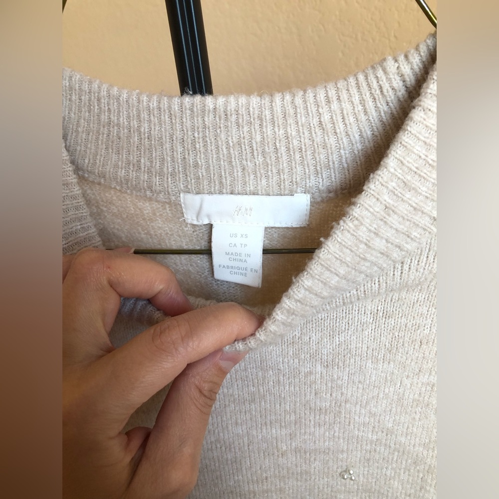 H&M Beaded Sweater - Picture 3 of 3